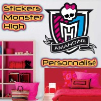 Stickers Monster High Personnalisé