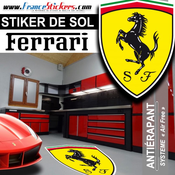 Soldes Ferrari Autocollants - Nos bonnes affaires de janvier