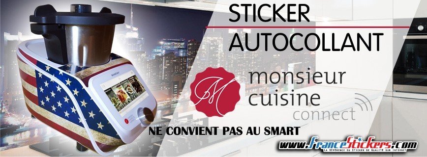 Stickers Monsieur Cuisine Connect. NE CONVIENT PAS AU SMART